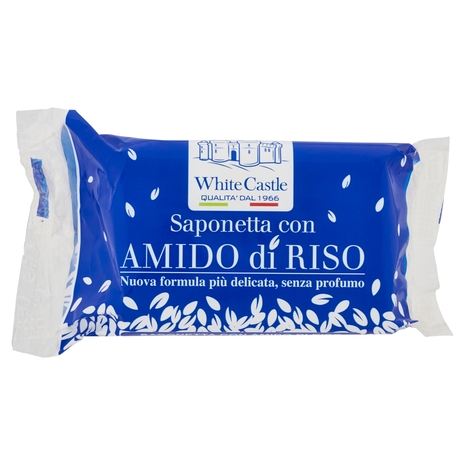 White Castle Saponetta con Amido di Riso 150 g